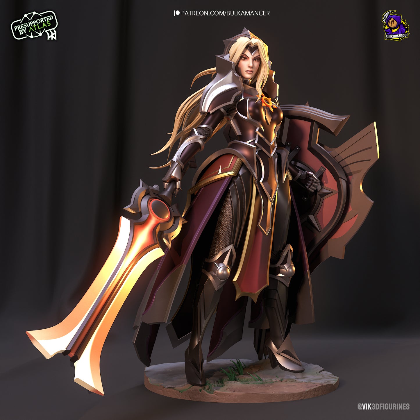 Leona | 9.5-Inch Resin Model Kit | League of Legends - The Radiant Dawn