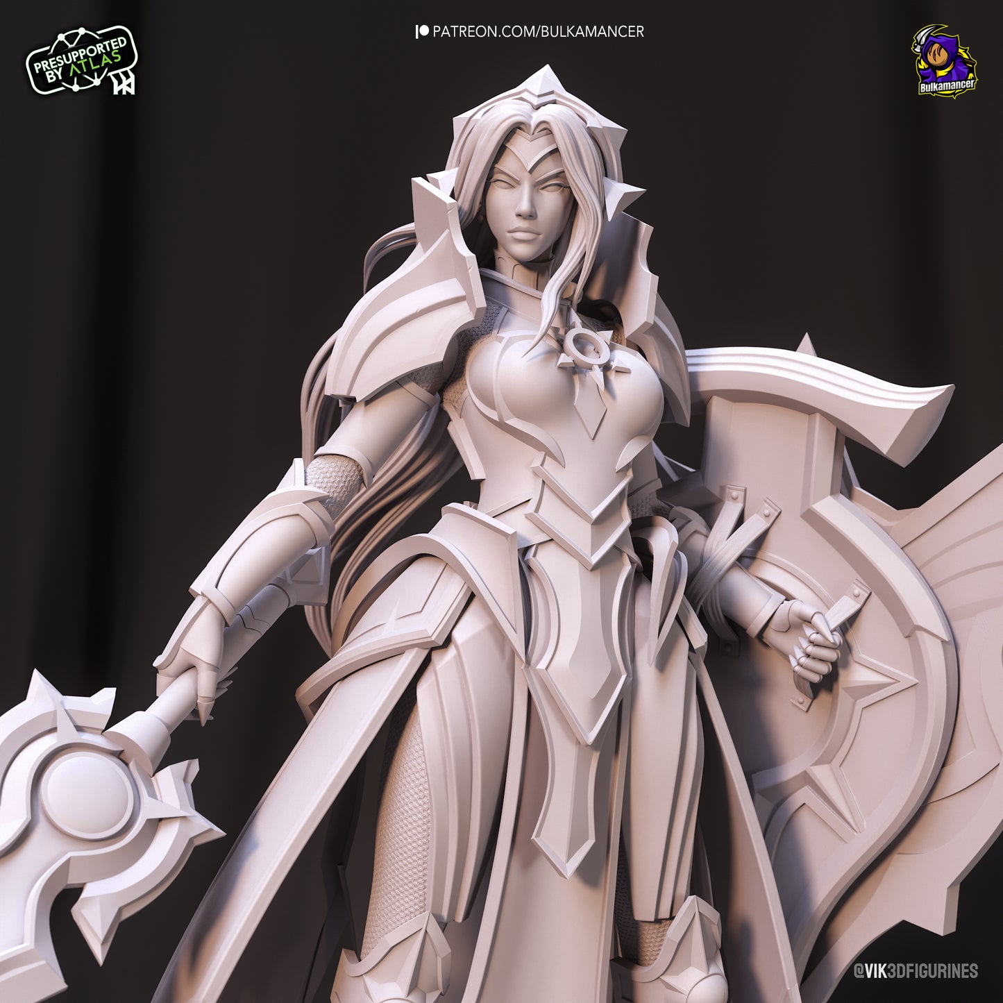 Leona | 9.5-Inch Resin Model Kit | League of Legends - The Radiant Dawn