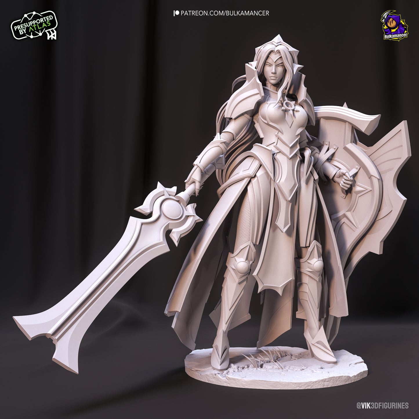 Leona | 9.5-Inch Resin Model Kit | League of Legends - The Radiant Dawn