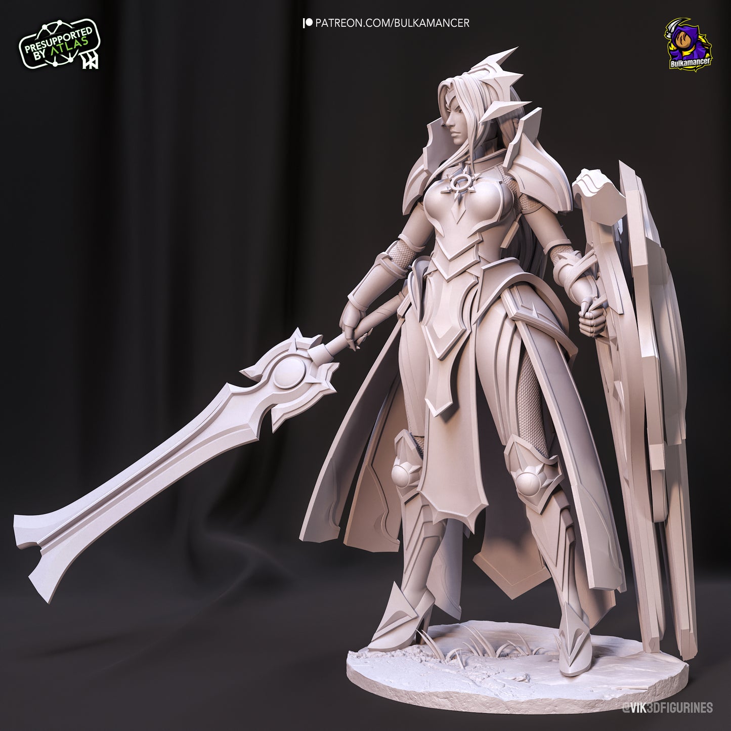 Leona | 9.5-Inch Resin Model Kit | League of Legends - The Radiant Dawn