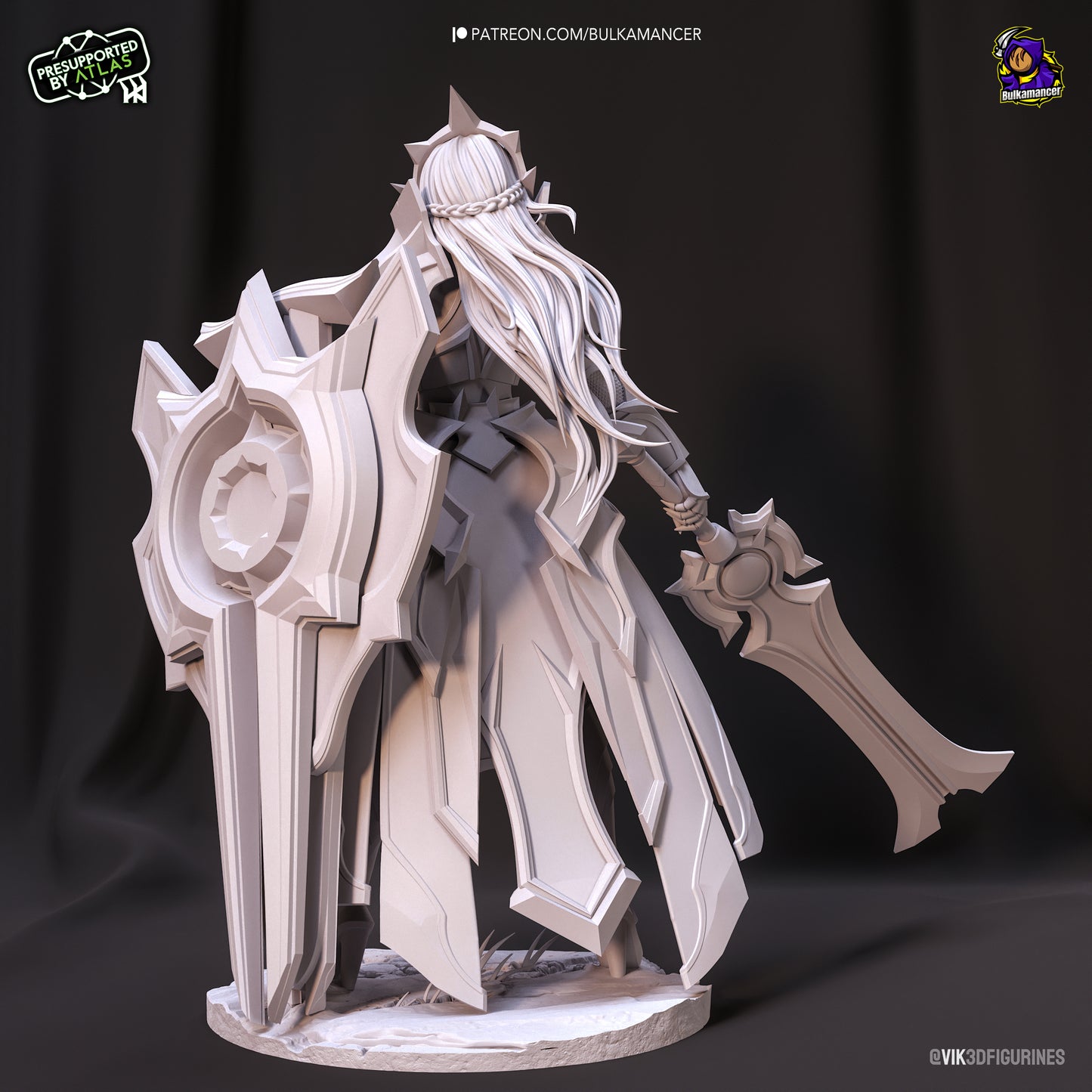Leona | 9.5-Inch Resin Model Kit | League of Legends - The Radiant Dawn