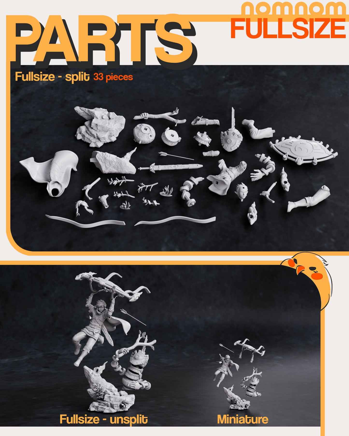 Link | 10.5-Inch Resin Model Kit | DIY Tears of the Kingdom Sky Explorer