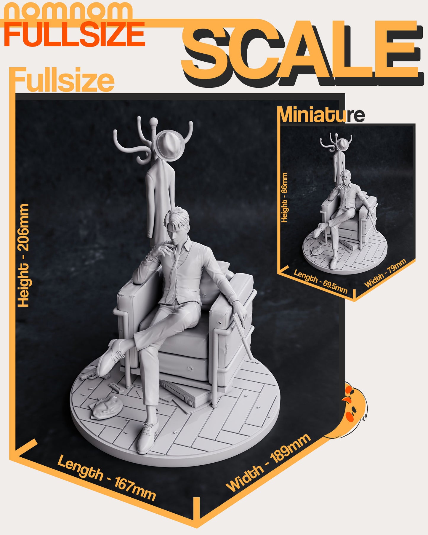 Loid Forger | 8.5-Inch Resin Model Kit | DIY Spy x Family Twilight Agent