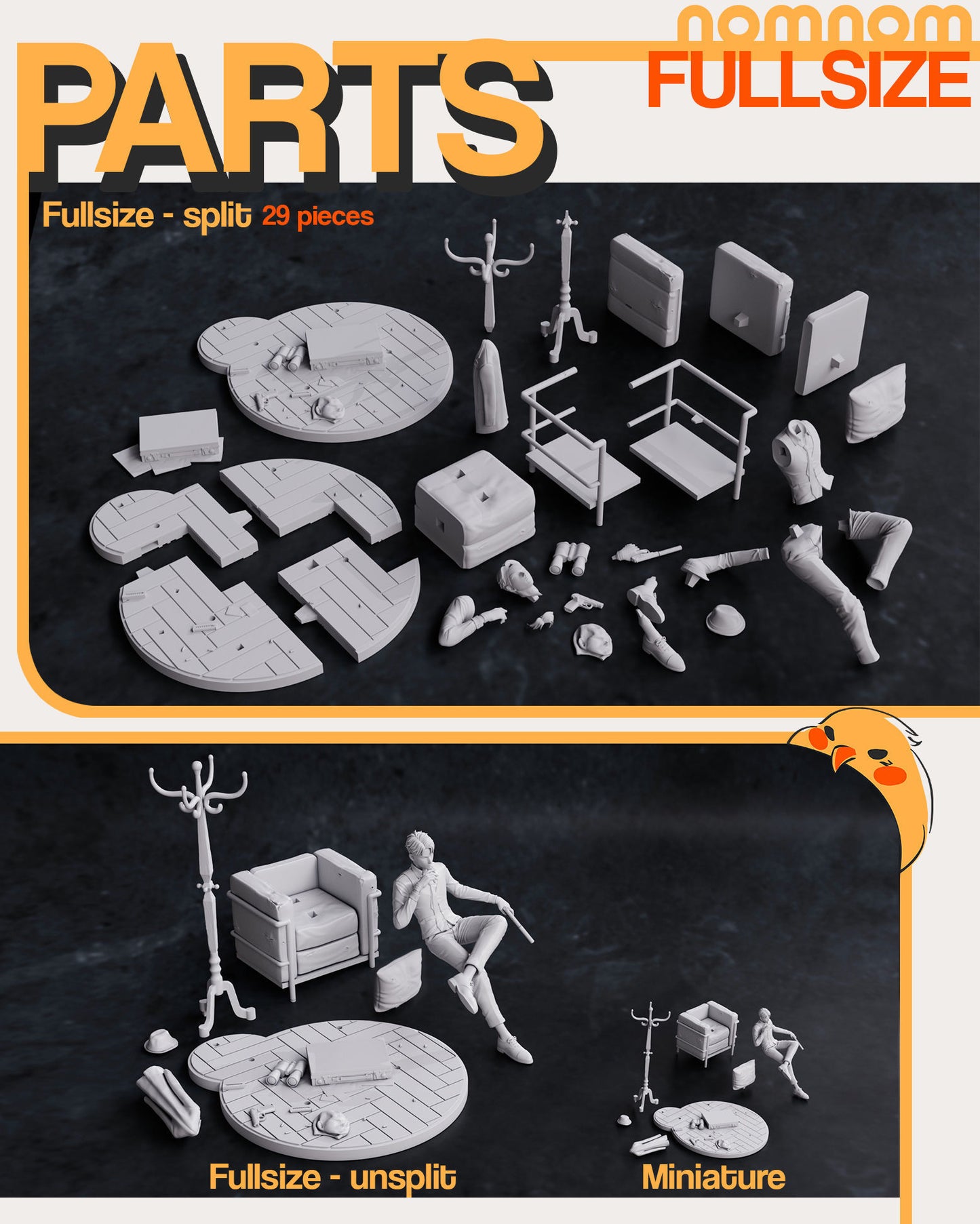 Loid Forger | 8.5-Inch Resin Model Kit | DIY Spy x Family Twilight Agent