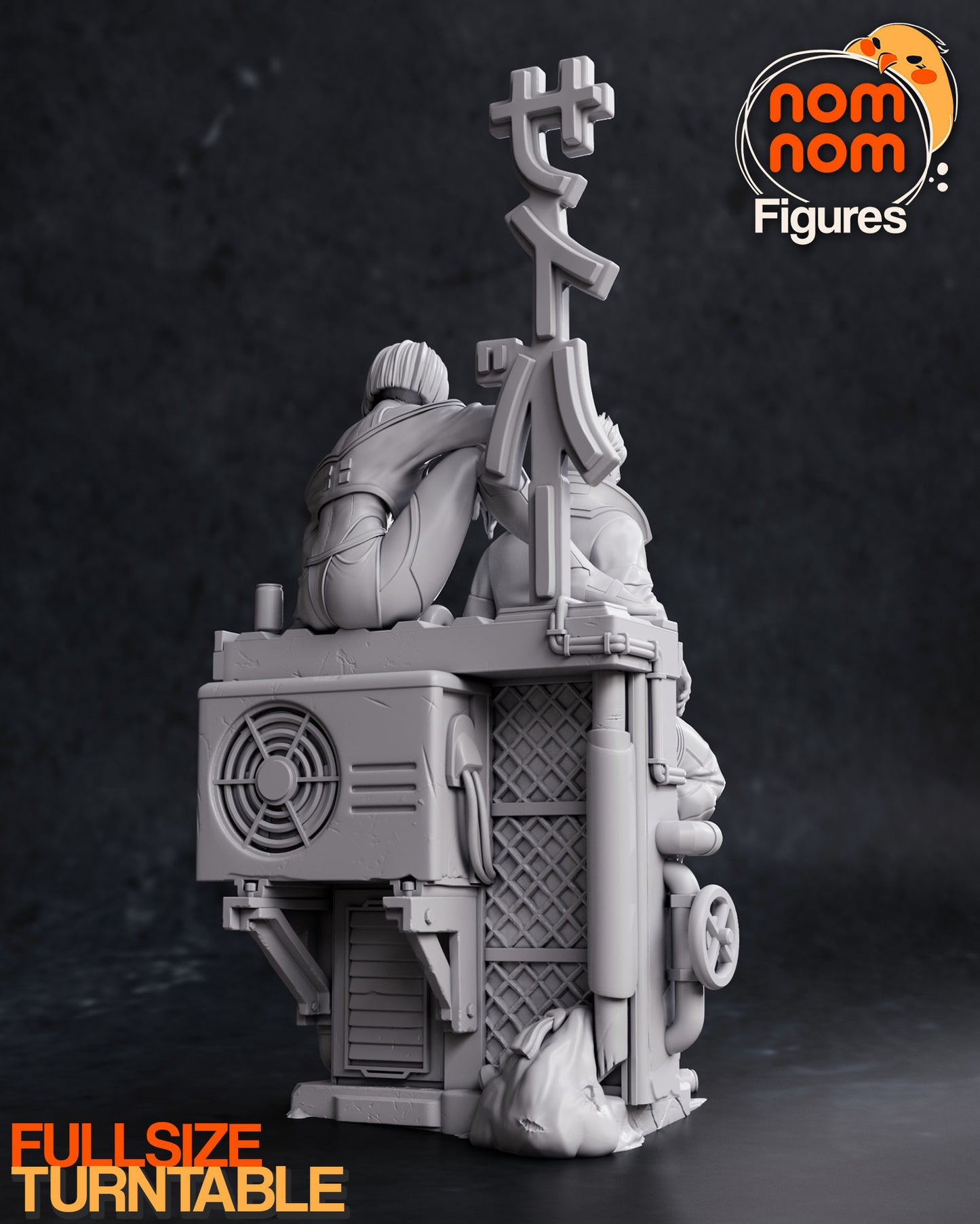 Lucy x David | 9.5-Inch Resin Model Kit | DIY Cyberpunk Edgerunners Tragic Romance