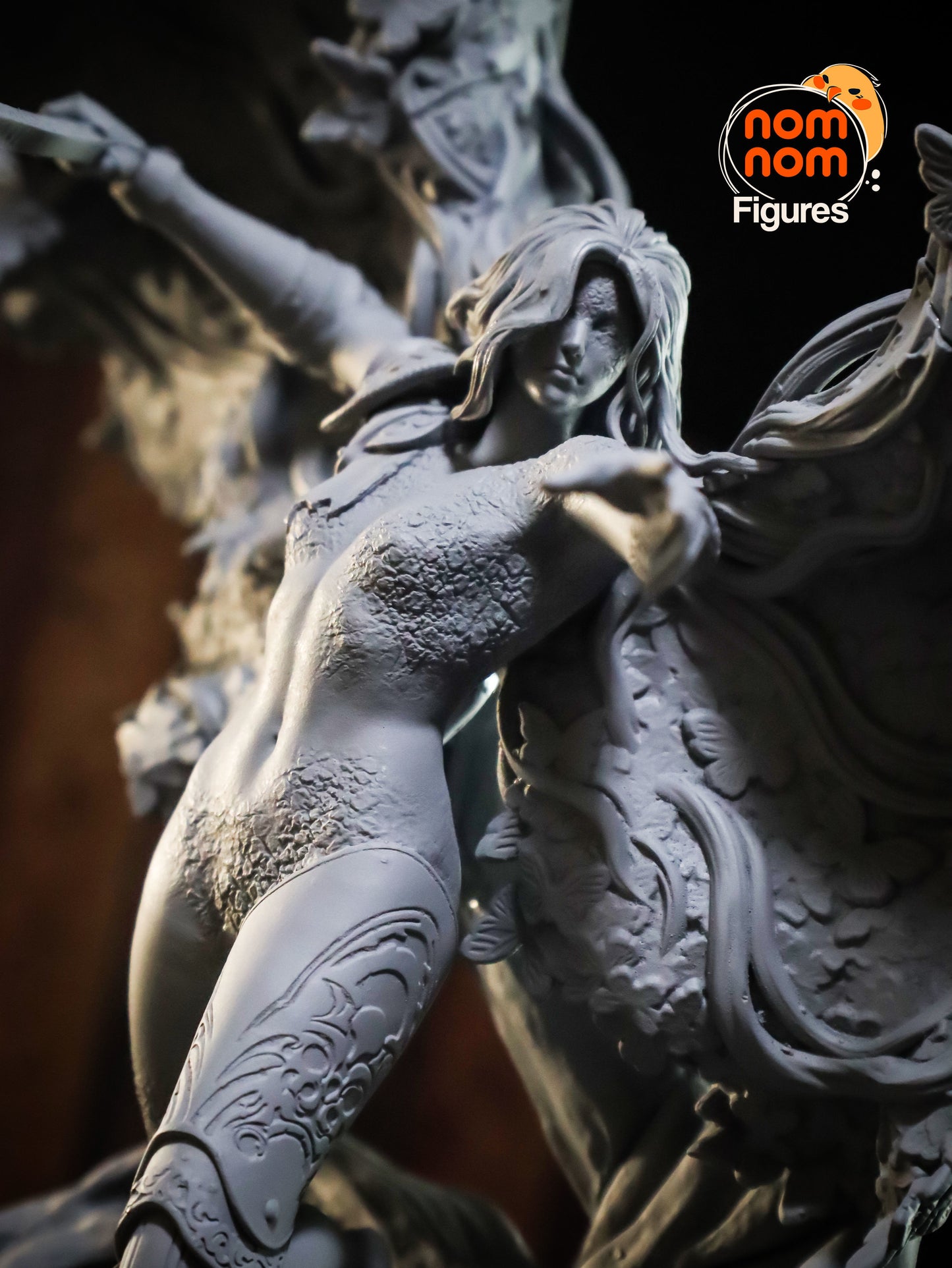 Malenia | 15.5-Inch Resin Model Kit | DIY Elden Ring Goddess of Rot