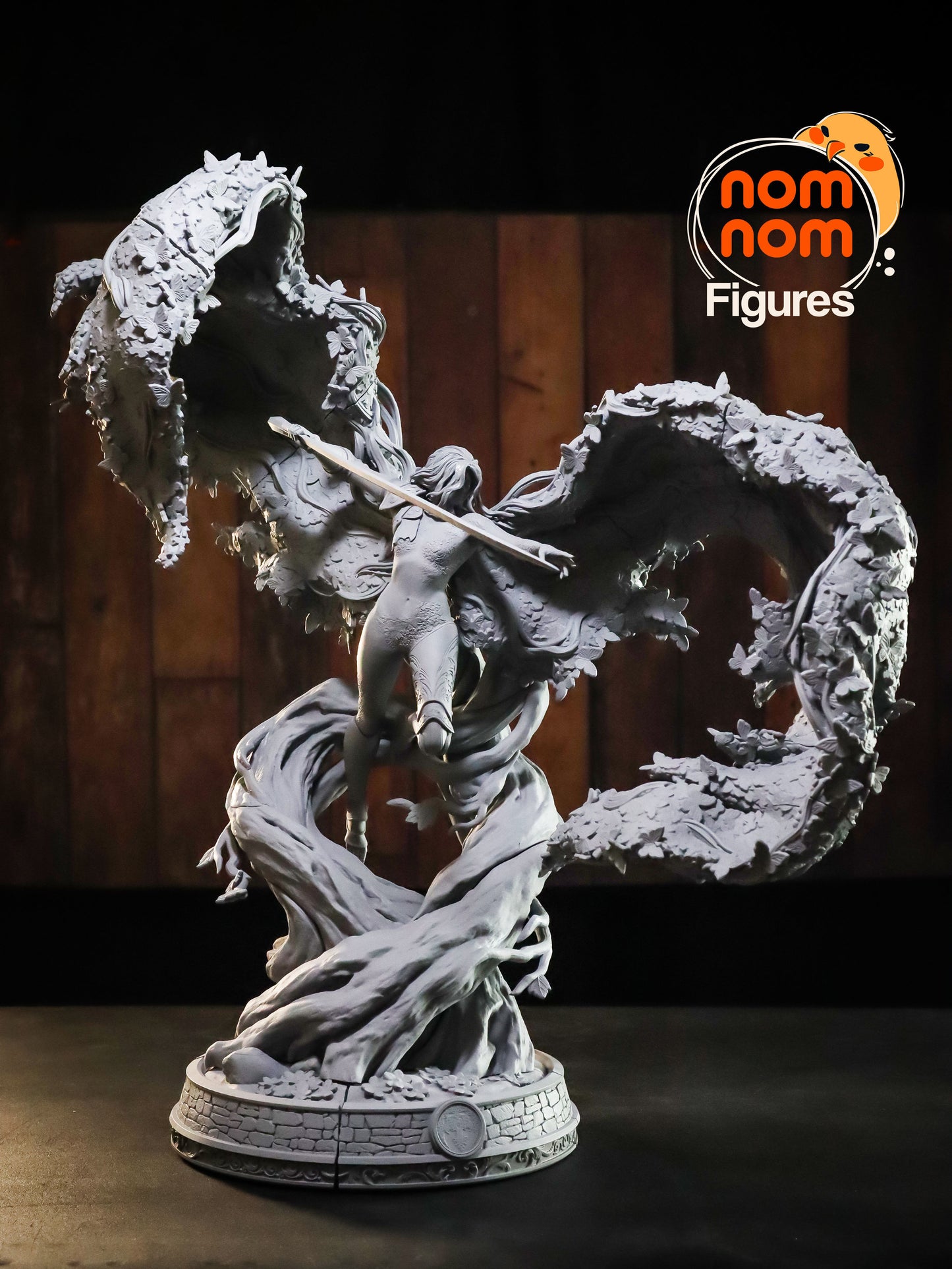 Malenia | 15.5-Inch Resin Model Kit | DIY Elden Ring Goddess of Rot