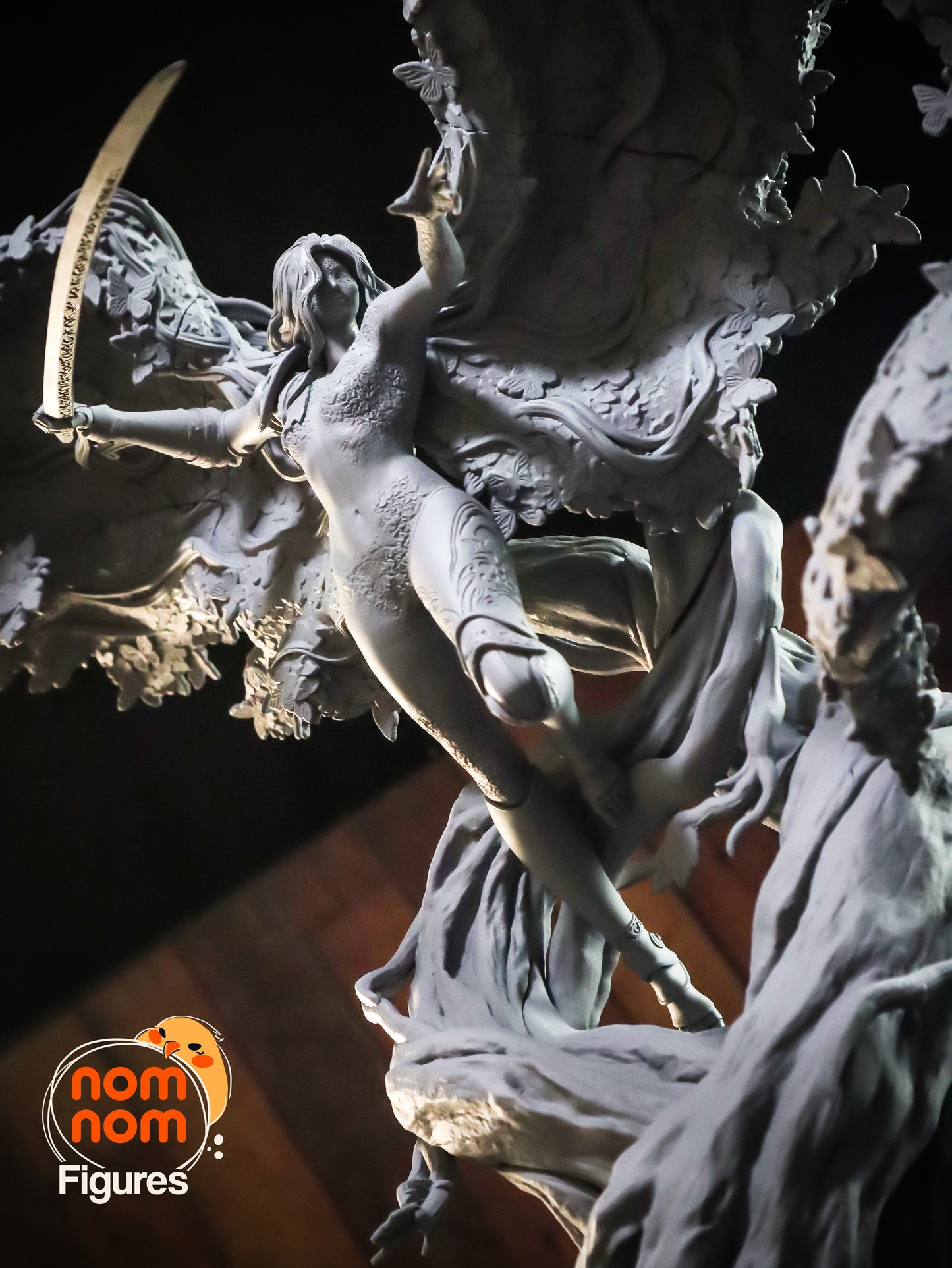 Malenia | 15.5-Inch Resin Model Kit | DIY Elden Ring Goddess of Rot