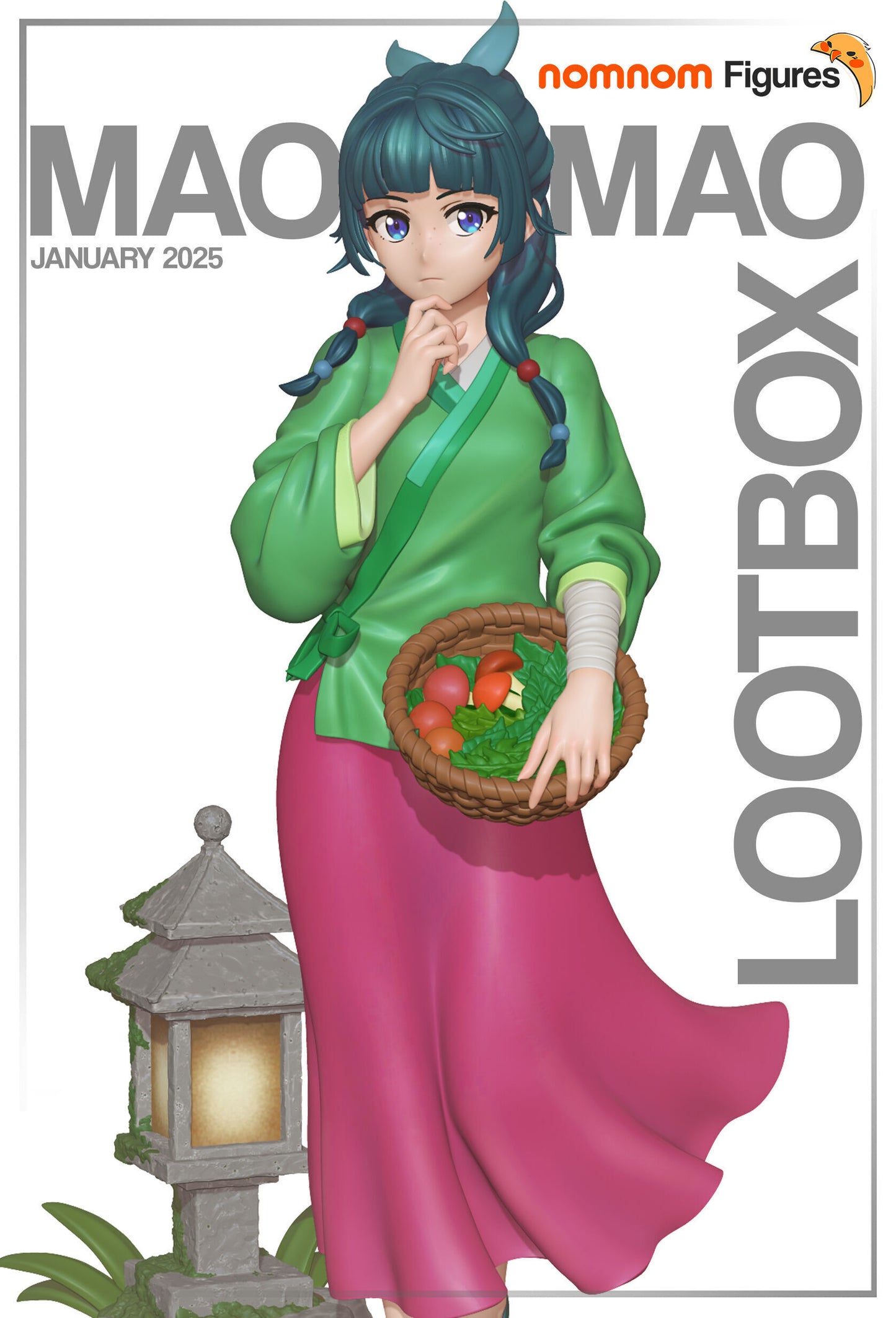 Maomao | 6.5-Inch Resin Model Kit | DIY Apothecary Diaries Ingenious Heroine