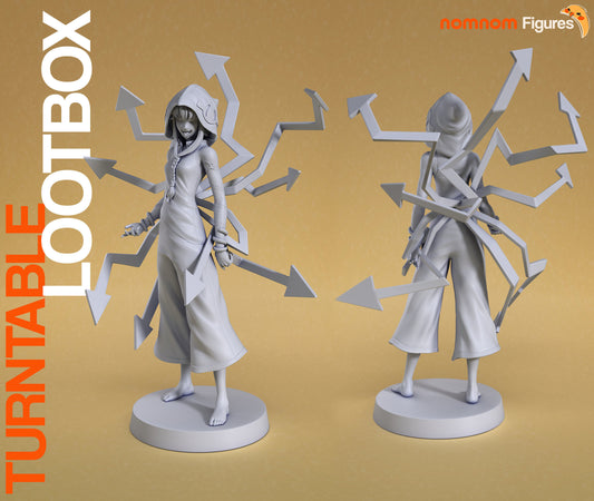 Medusa Gorgon | 9.5-Inch Resin Model Kit | DIY Soul Eater Witch