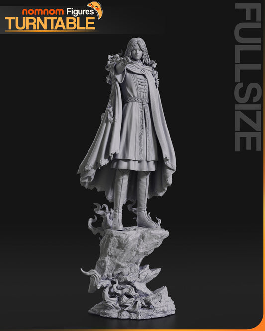 Melina | Resin Model or Bust Kit | DIY Elden Ring Mysterious Guide