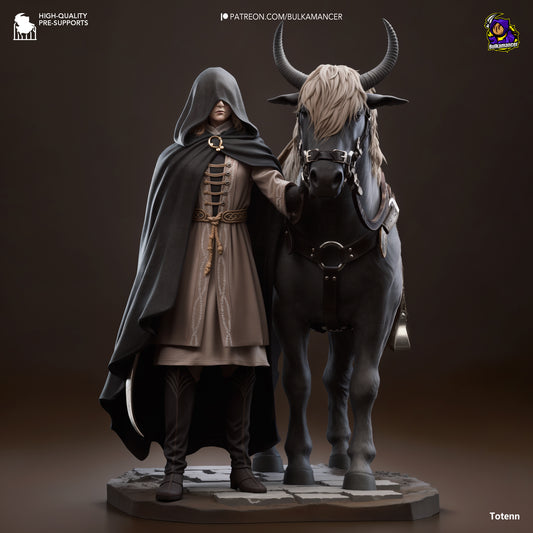 Melina | 9-Inch Resin Model Kit | Elden Ring Flame-Kissed Guide