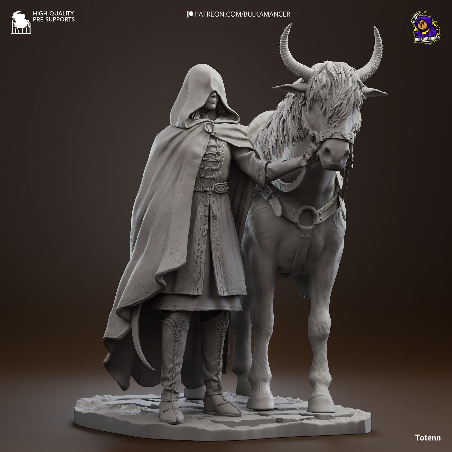 Melina | 9-Inch Resin Model Kit | Elden Ring Flame-Kissed Guide