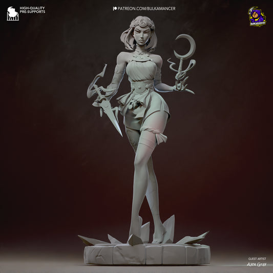 Melinoe | 8.5-Inch Resin Model Kit | Hades II Witch of the Crossroads