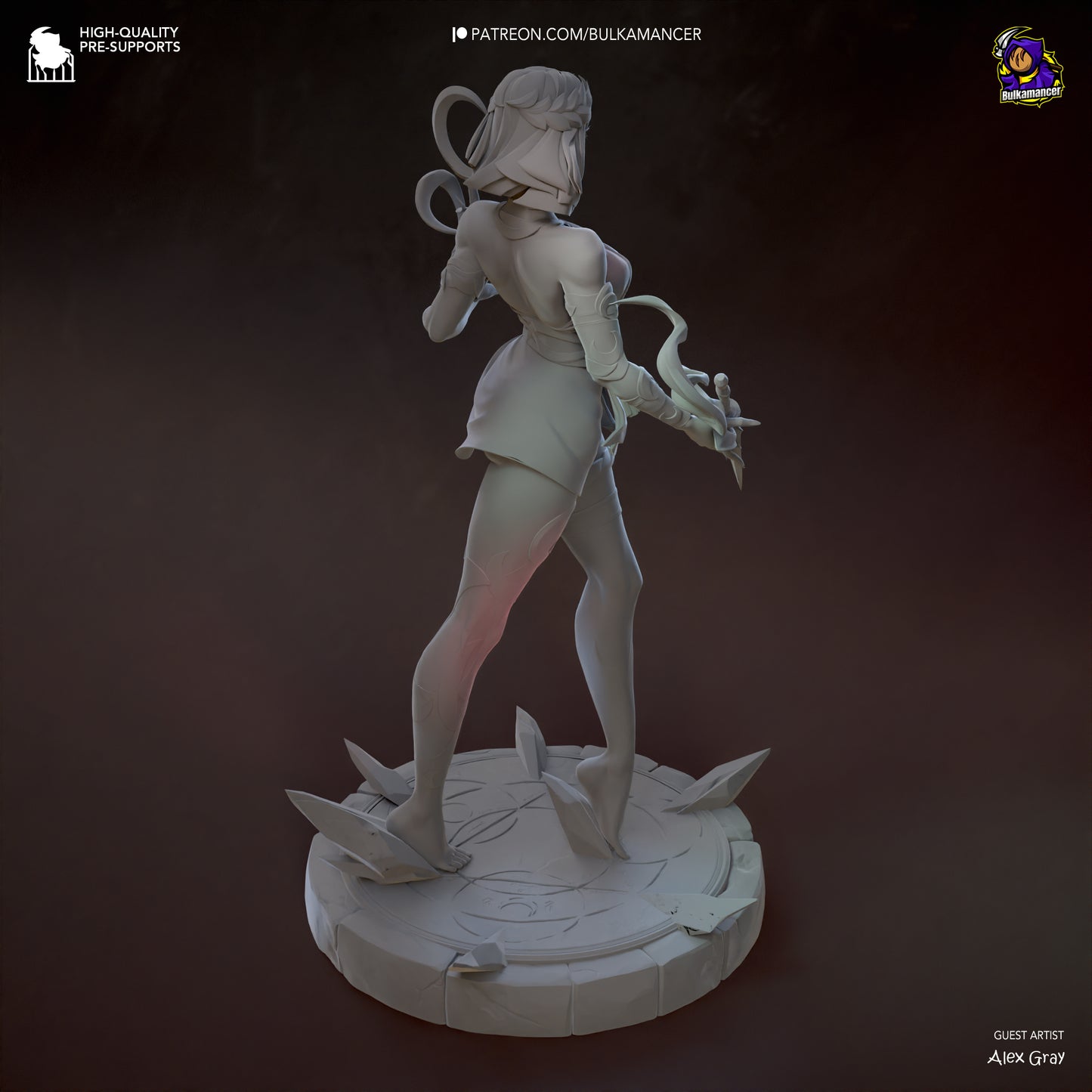 Melinoe | 8.5-Inch Resin Model Kit | Hades II Witch of the Crossroads