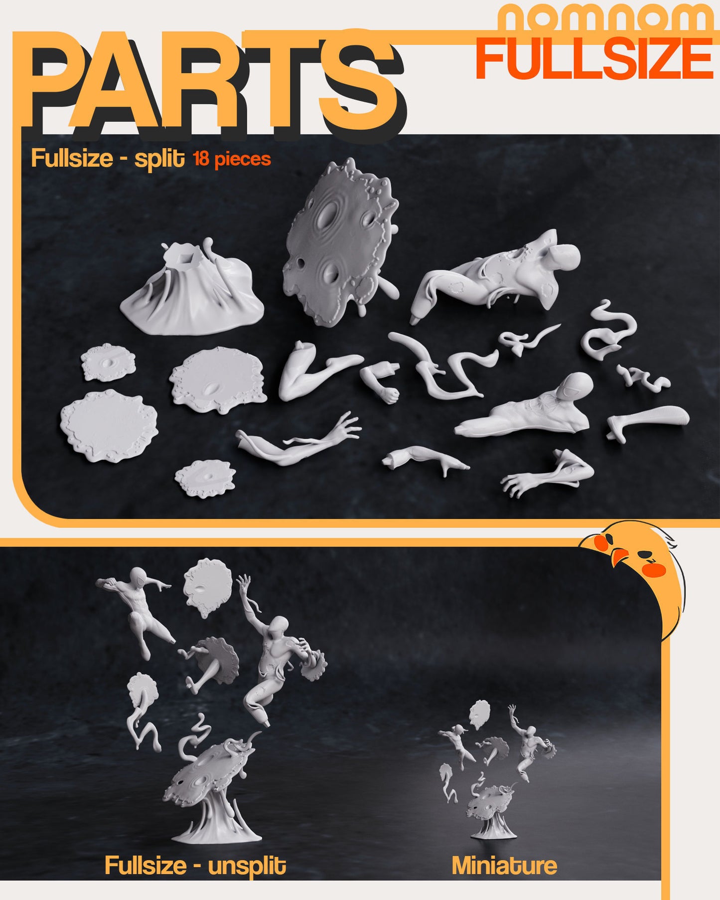 Miles Morales | 9-Inch Resin Model Kit | DIY Spider-Verse Web-Slinger