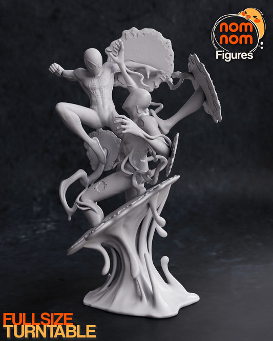 Miles Morales | 9-Inch Resin Model Kit | DIY Spider-Verse Web-Slinger