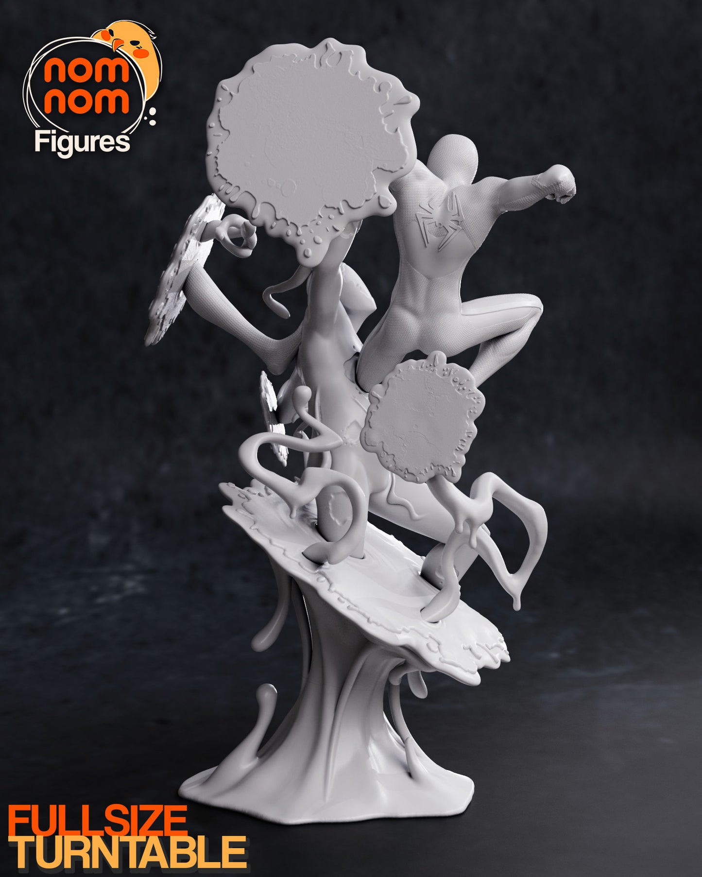 Miles Morales | 9-Inch Resin Model Kit | DIY Spider-Verse Web-Slinger