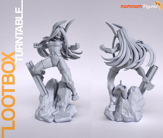 Mirko | 7-Inch Resin Model Kit | DIY My Hero Academia Pro Hero