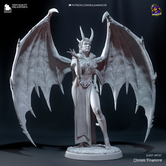 Mizora | Resin Model or Bust Kit | DIY Baldur's Gate 3 Cambion Warlock