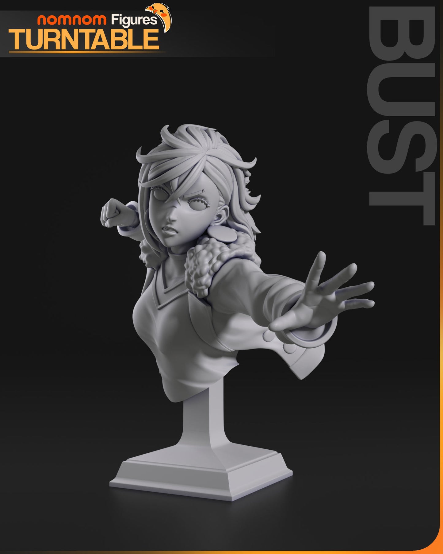 Momo Ayase | Resin Model or Bust Kit | DIY DanDaDan Psychic Warrior