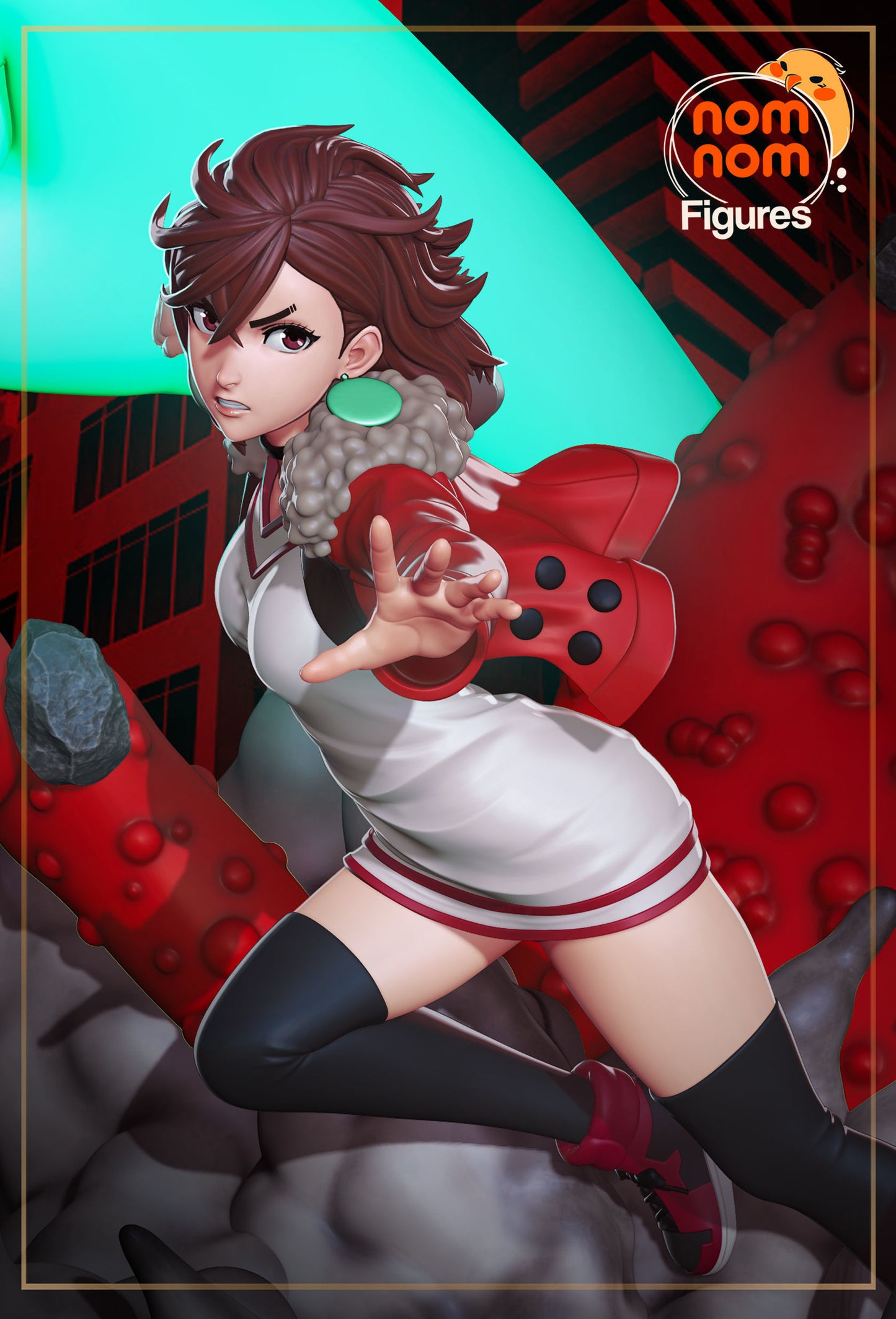 Momo Ayase | Resin Model or Bust Kit | DIY DanDaDan Psychic Warrior