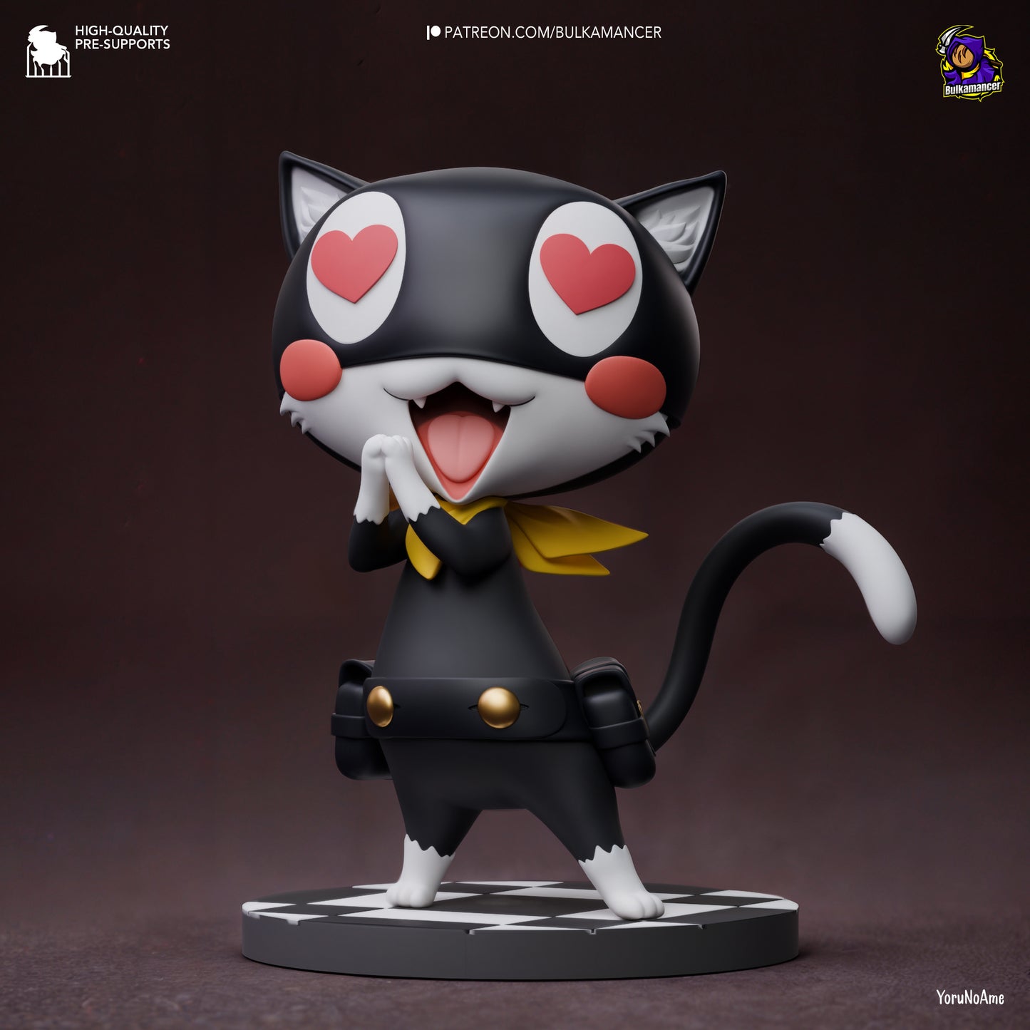 Morgana | 3.5-Inch Resin Model Kit | Persona 5 Phantom Thief Purrsona