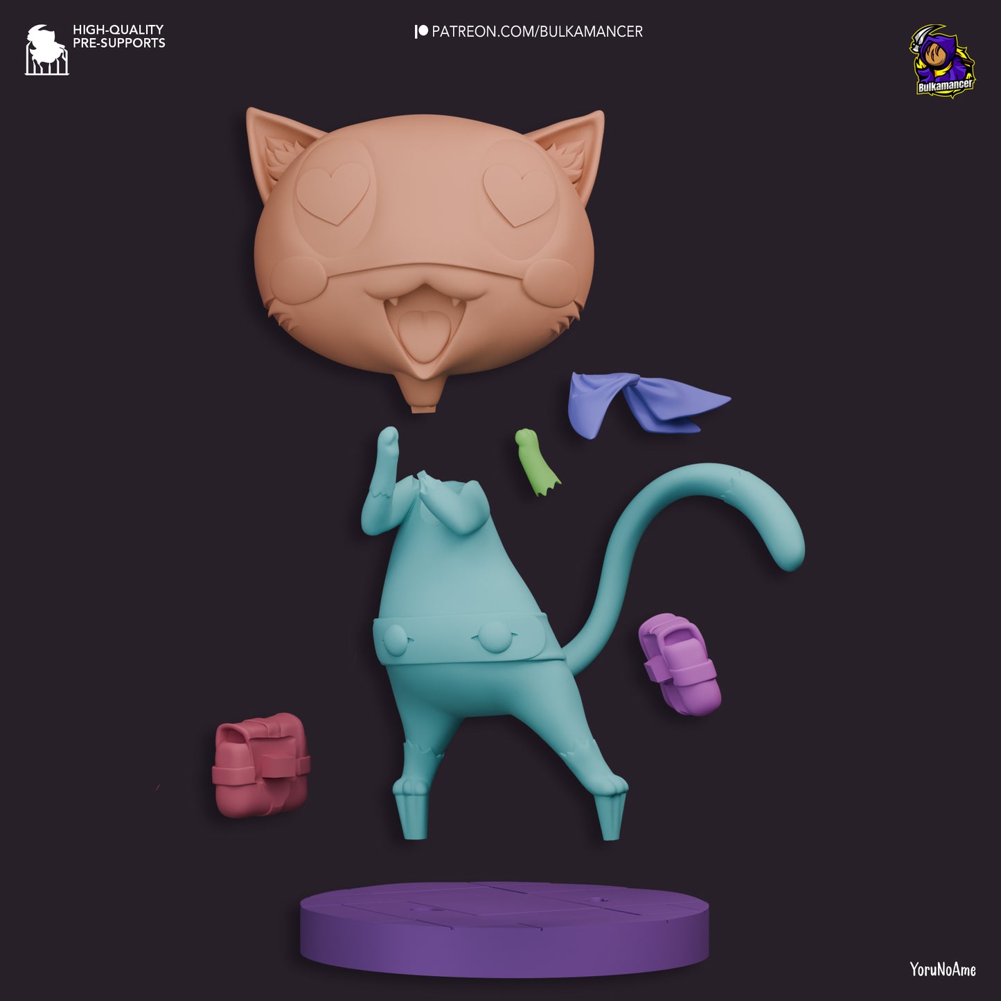 Morgana | 3.5-Inch Resin Model Kit | Persona 5 Phantom Thief Purrsona