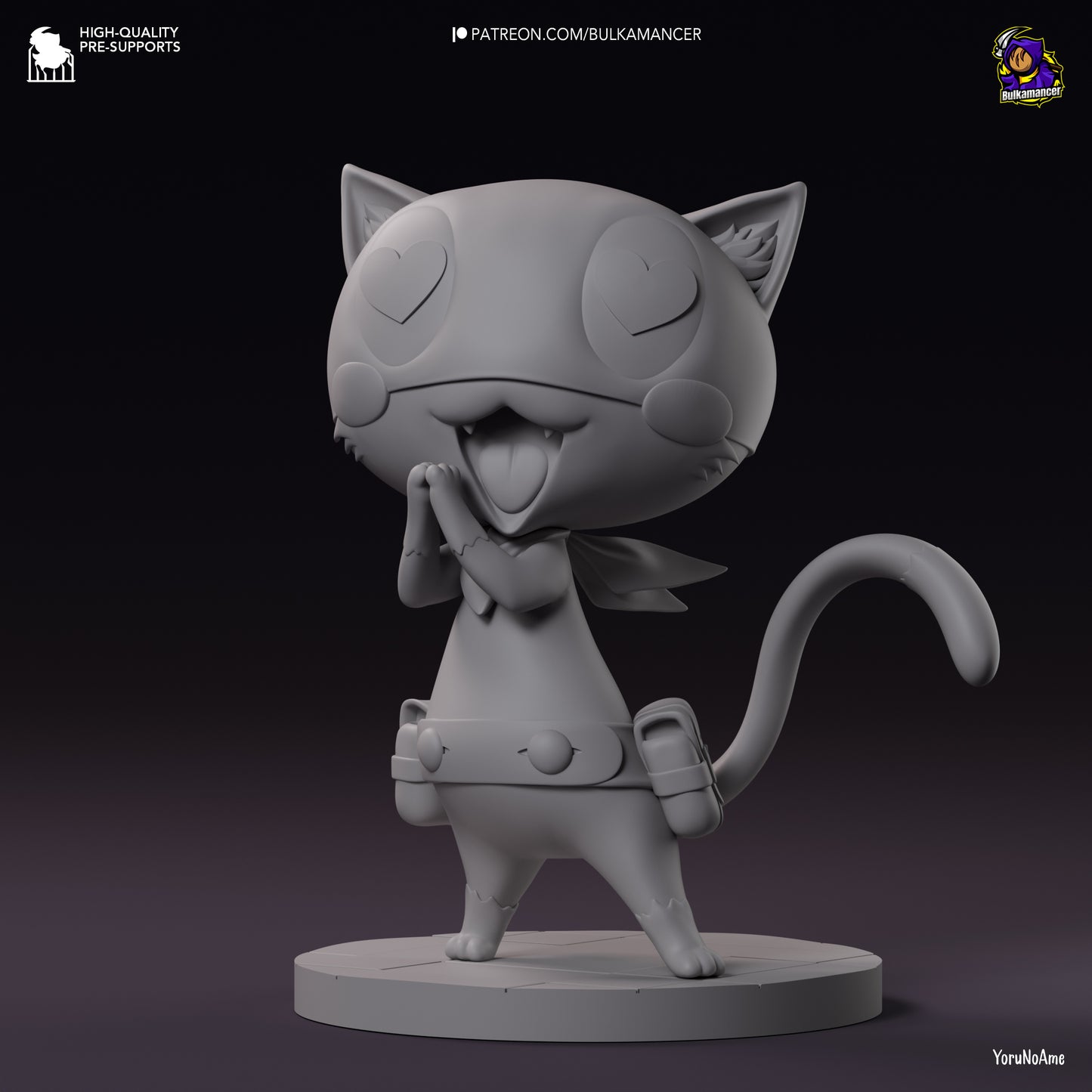 Morgana | 3.5-Inch Resin Model Kit | Persona 5 Phantom Thief Purrsona