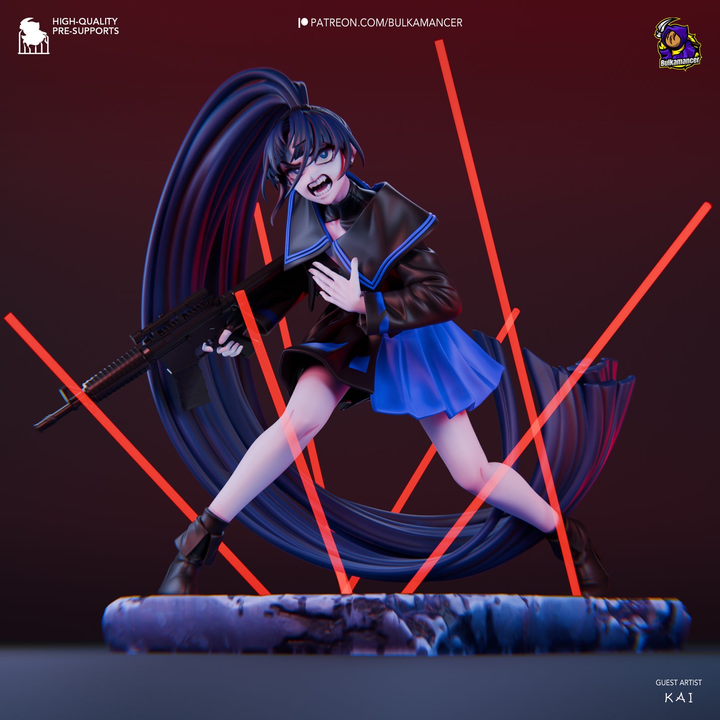 Naima | 7-Inch Resin Model Kit | Usseewa song by Ado Anthem