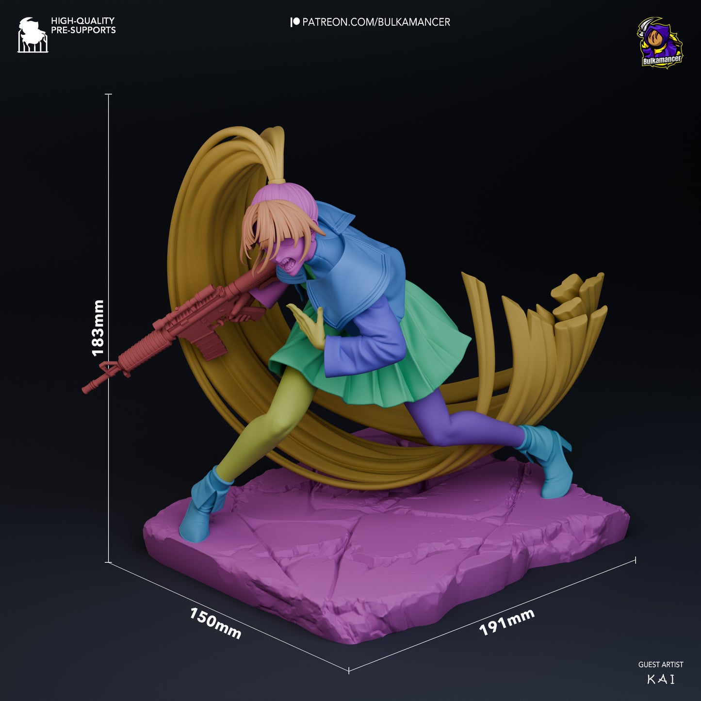 Naima | 7-Inch Resin Model Kit | Usseewa song by Ado Anthem
