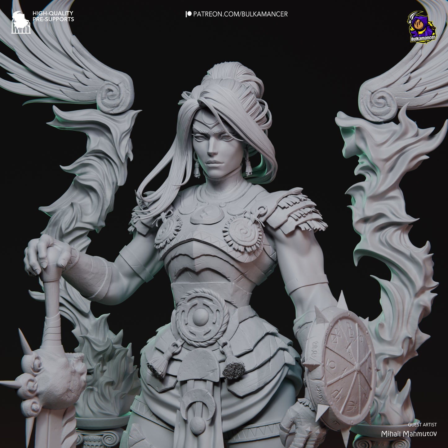 Nemesis | 13-Inch Resin Model Kit | Hades II Goddess of Retribution