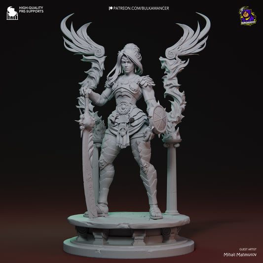 Nemesis | 13-Inch Resin Model Kit | Hades II Goddess of Retribution