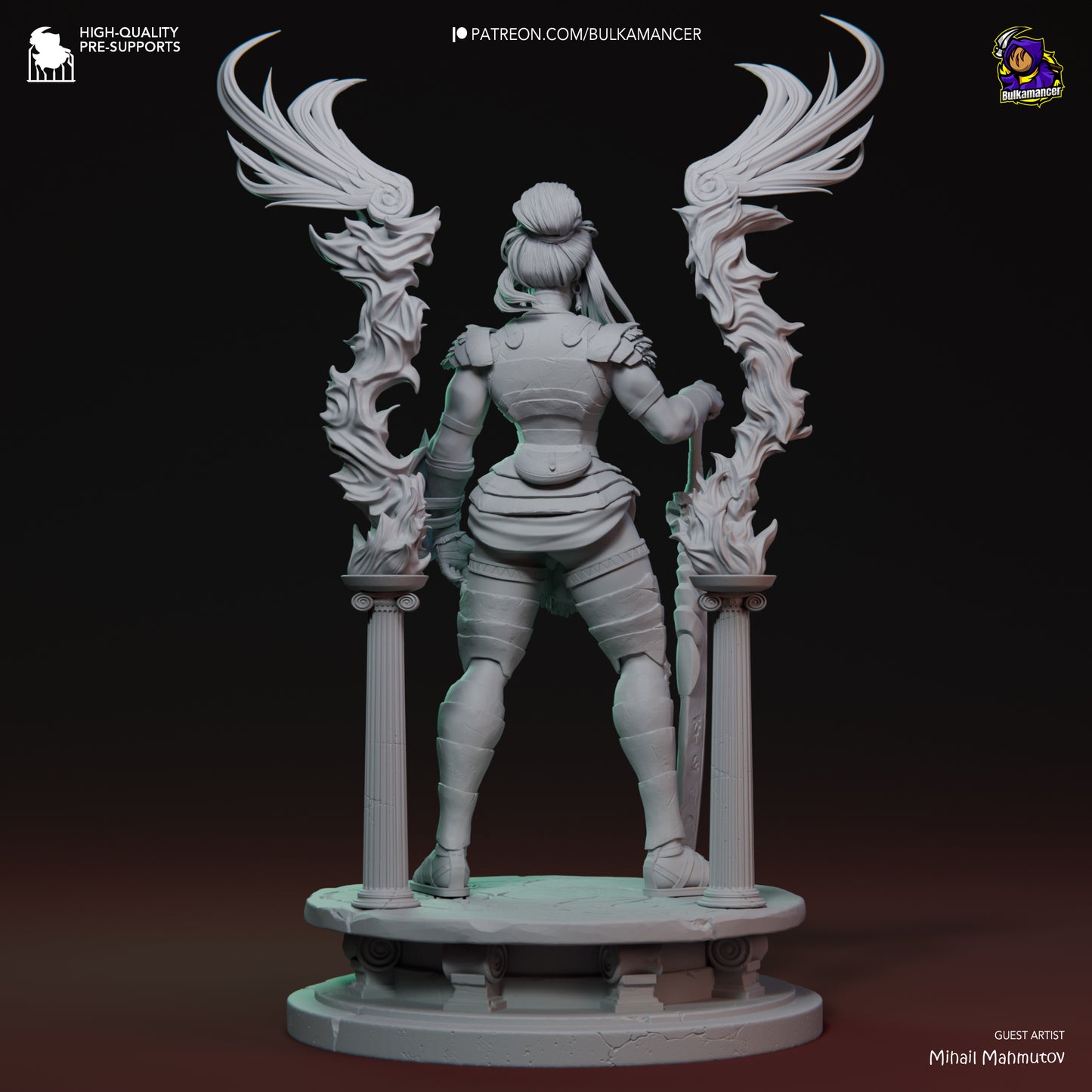 Nemesis | 13-Inch Resin Model Kit | Hades II Goddess of Retribution