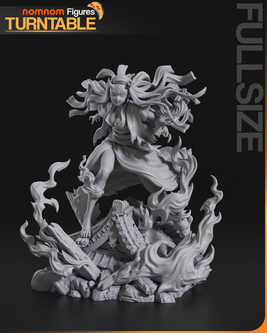 Nezuko Kamado | Resin Model or Bust Kit | DIY Demon Slayer Demon Sister