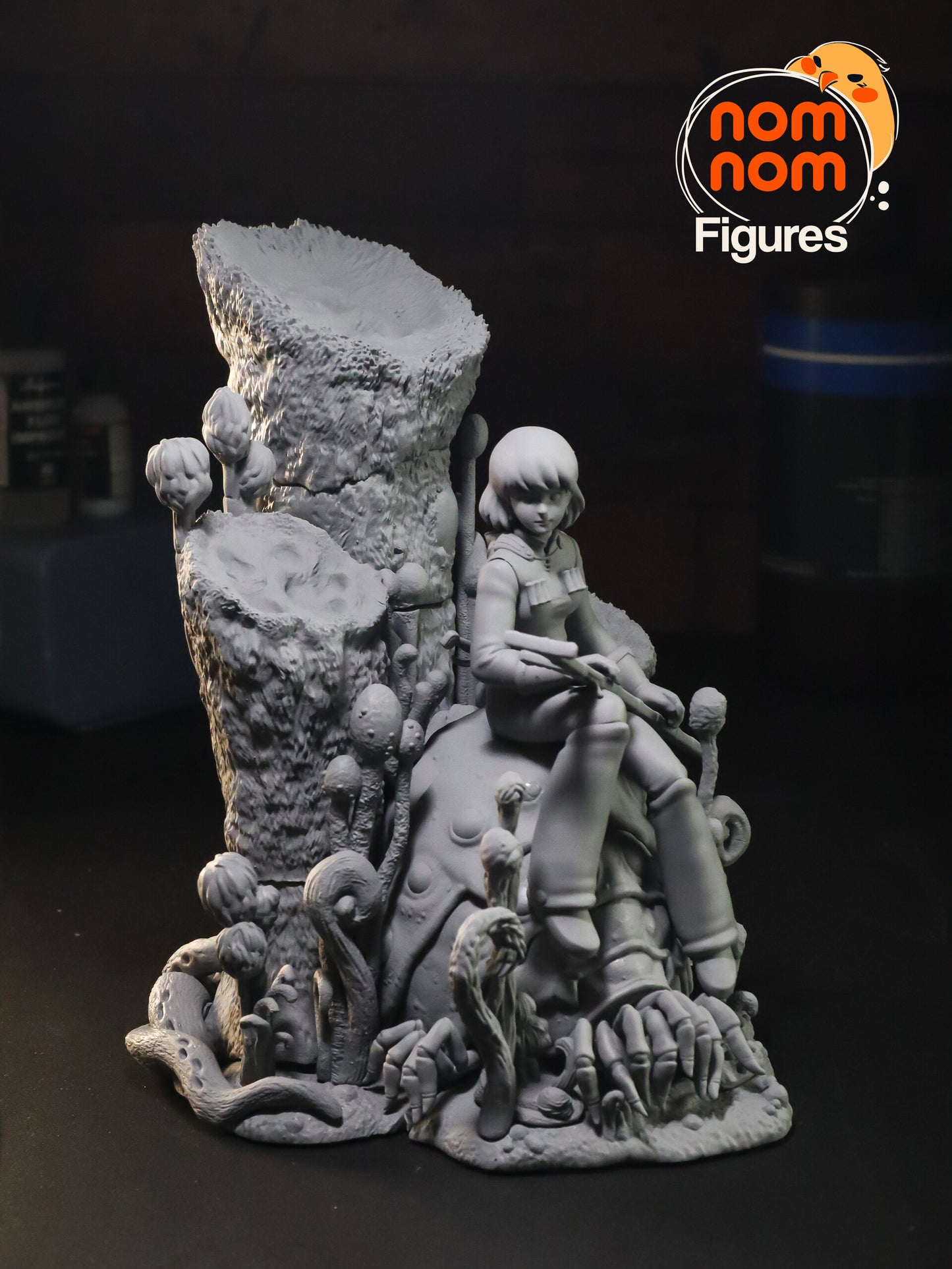 Nausicaa | 9-Inch Resin Model Kit | DIY Ghibli Environmental Warrior