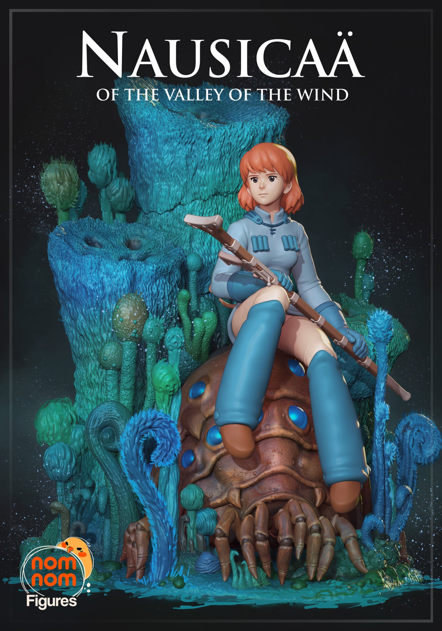 Nausicaa | 9-Inch Resin Model Kit | DIY Ghibli Environmental Warrior