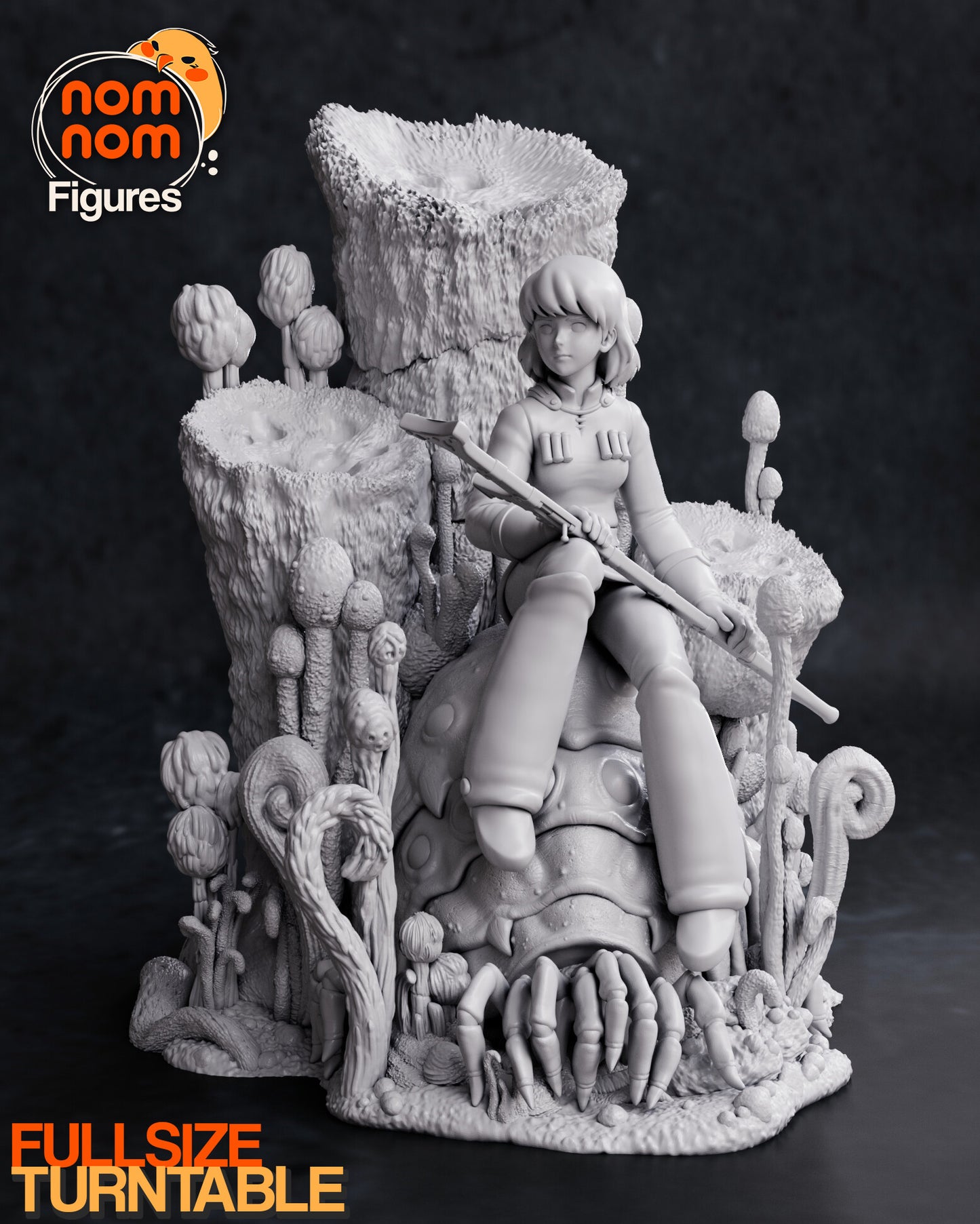Nausicaa | 9-Inch Resin Model Kit | DIY Ghibli Environmental Warrior