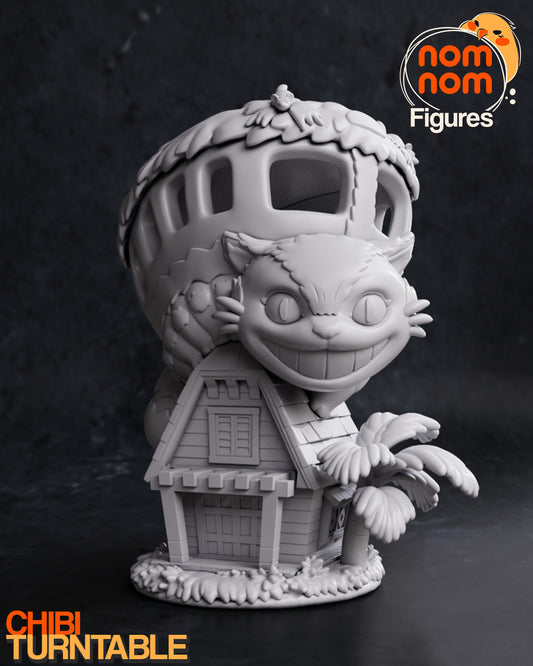 Chibi Catbus | 4" Resin Model Kit | DIY My Neighbor Totoro Moment