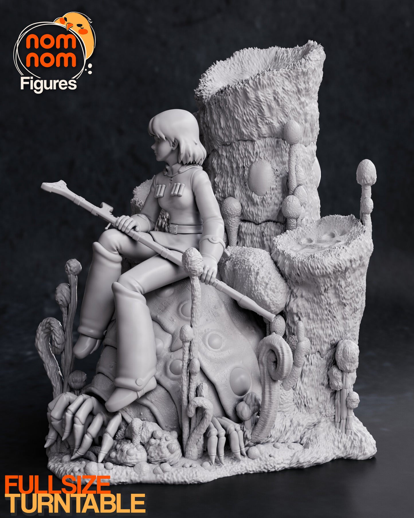 Nausicaa | 9-Inch Resin Model Kit | DIY Ghibli Environmental Warrior