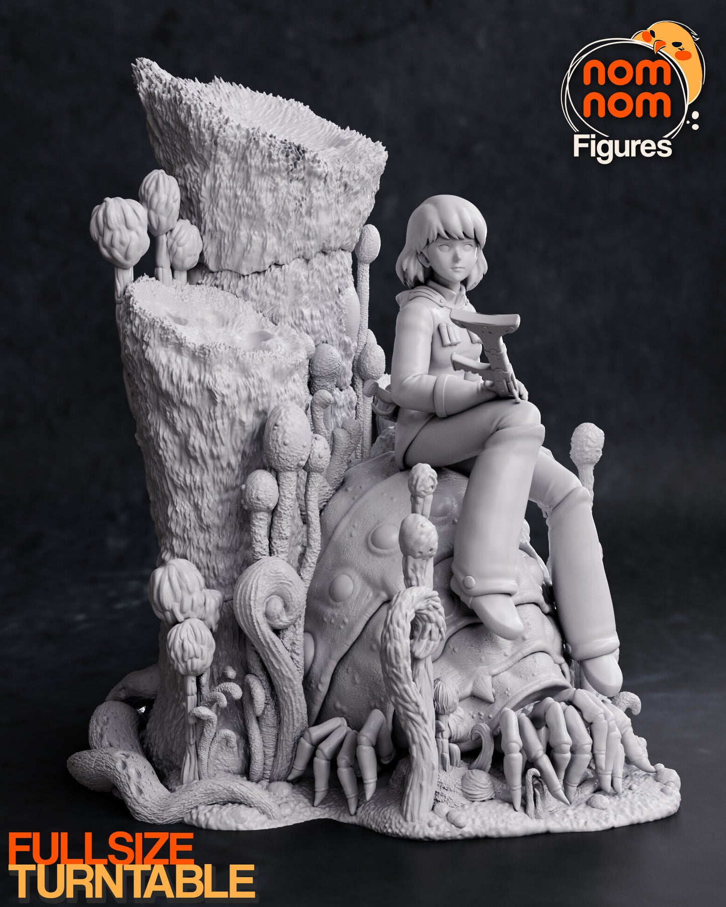 Nausicaa | 9-Inch Resin Model Kit | DIY Ghibli Environmental Warrior