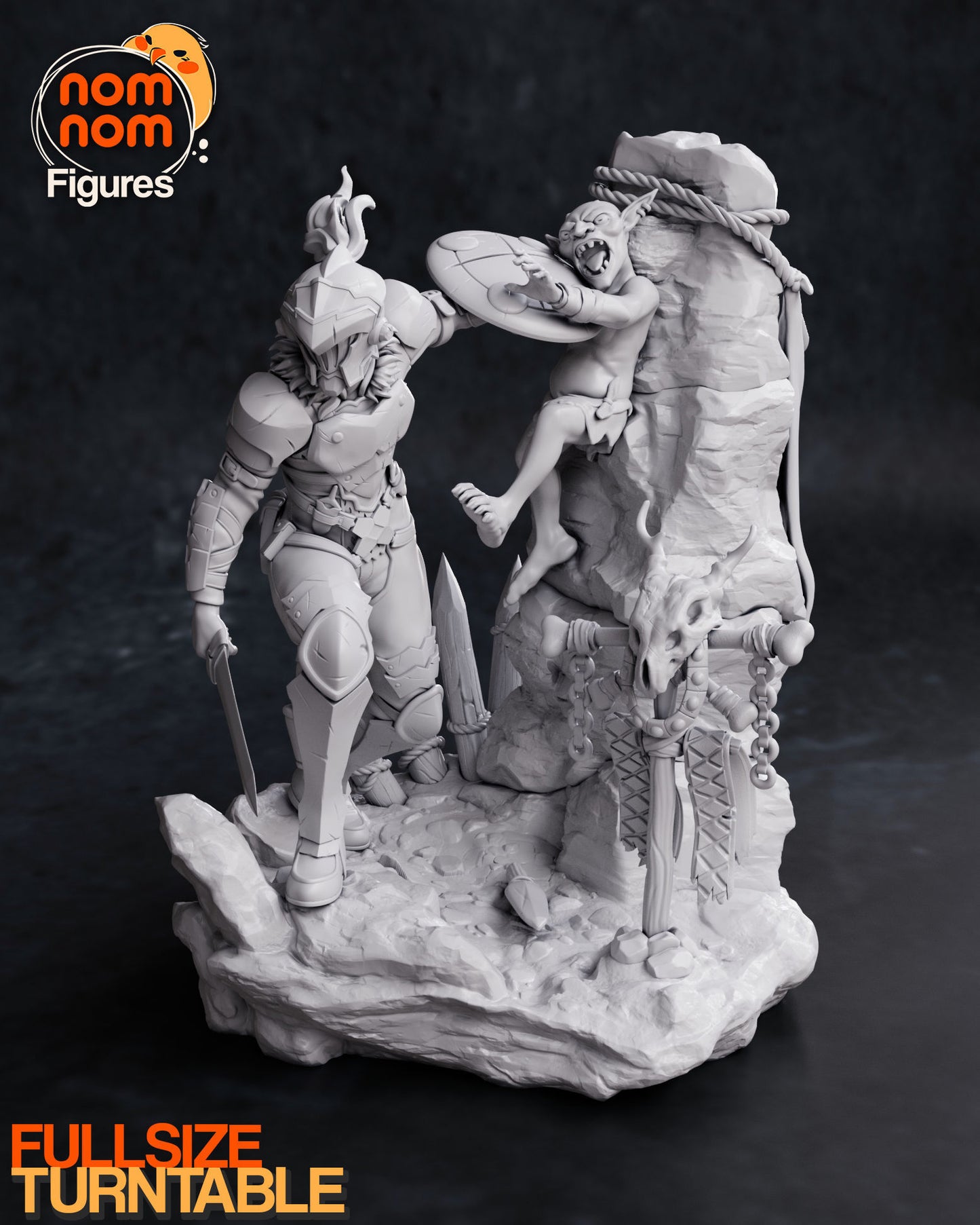 Orcbolg | 8-Inch Resin Model Kit | DIY Goblin Slayer Specialist