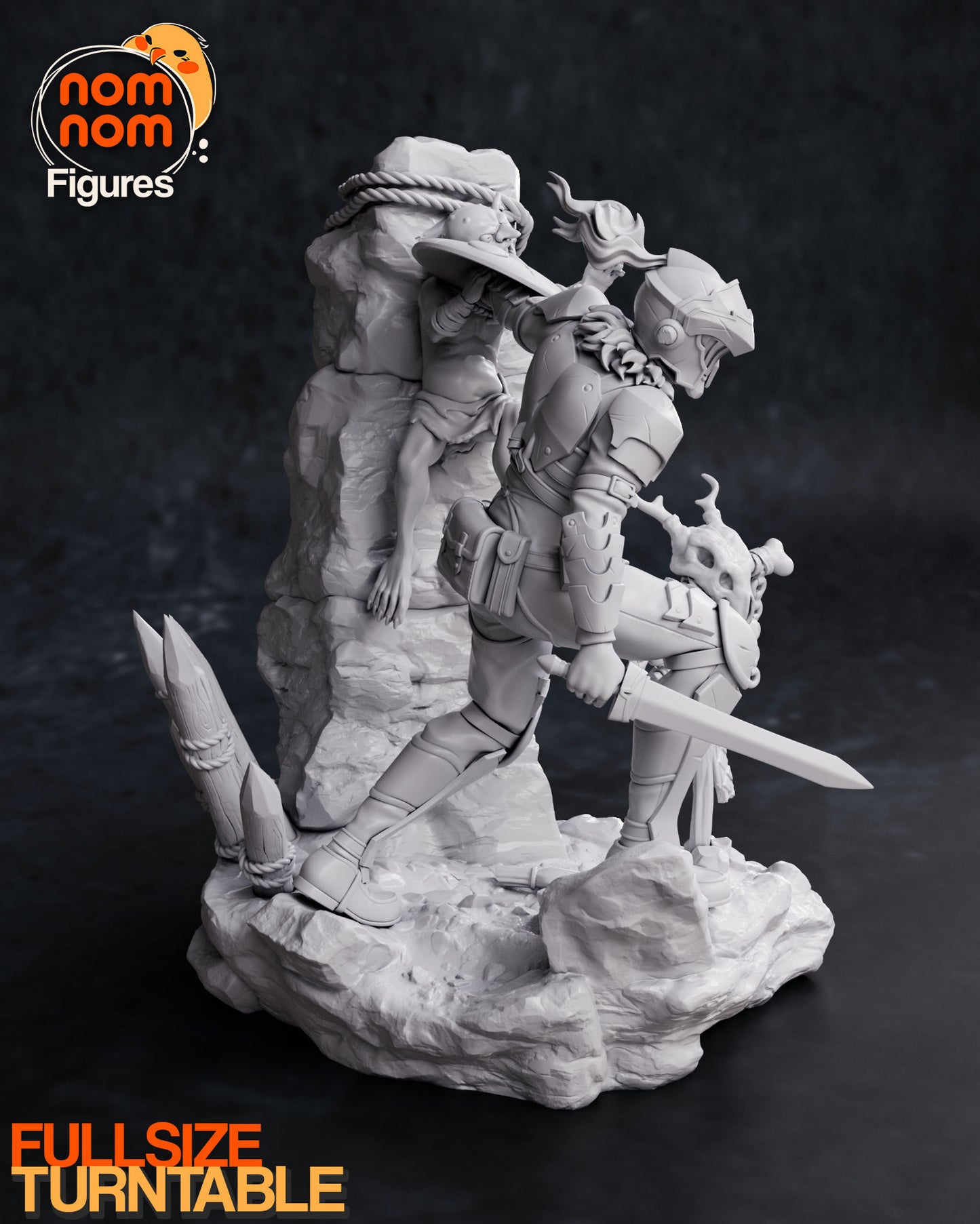 Orcbolg | 8-Inch Resin Model Kit | DIY Goblin Slayer Specialist