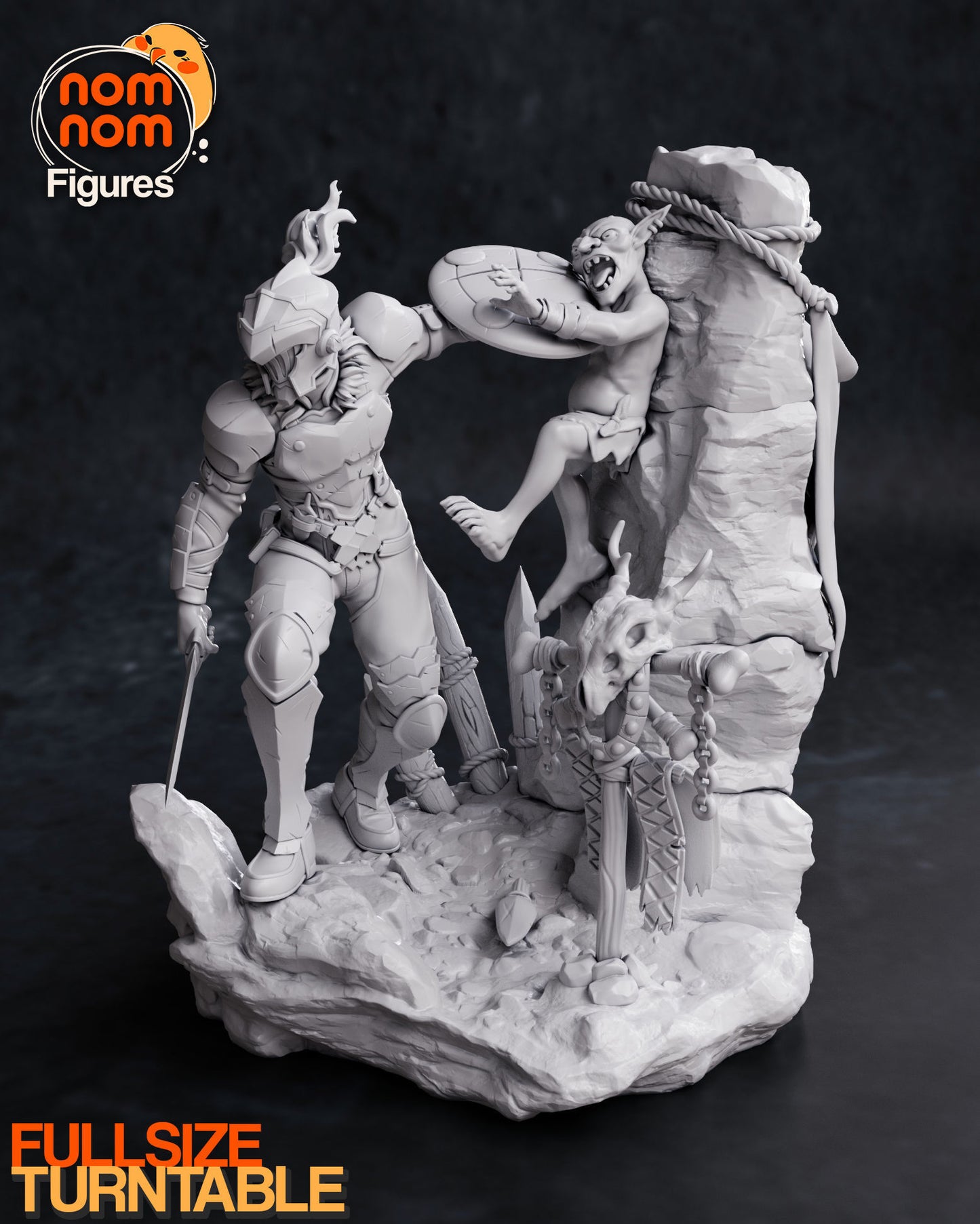 Orcbolg | 8-Inch Resin Model Kit | DIY Goblin Slayer Specialist