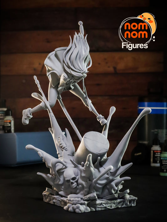 Power | 11.5-Inch Resin Model Kit | DIY Chainsaw Man Blood Fiend