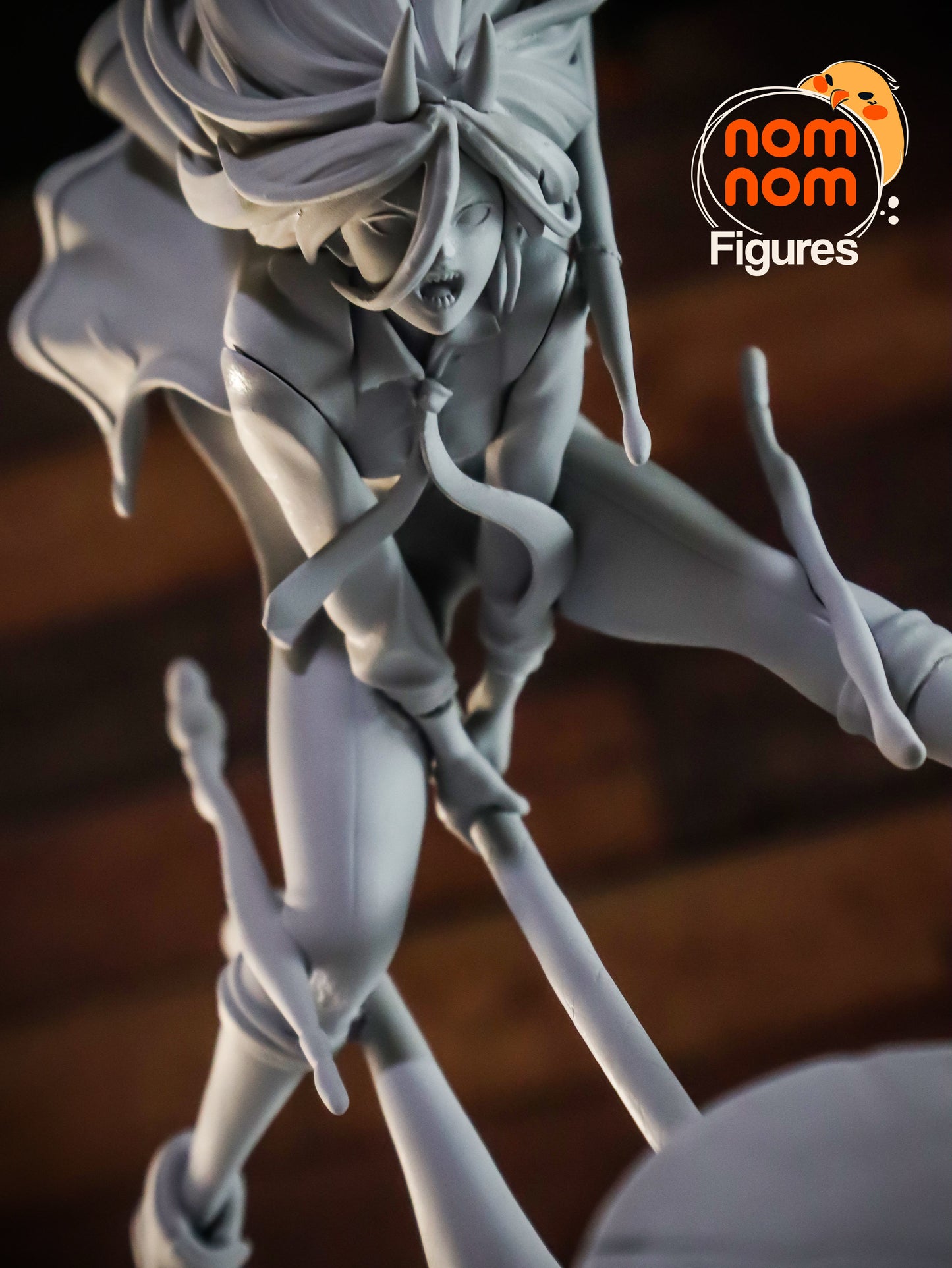 Power | 11.5-Inch Resin Model Kit | DIY Chainsaw Man Blood Fiend