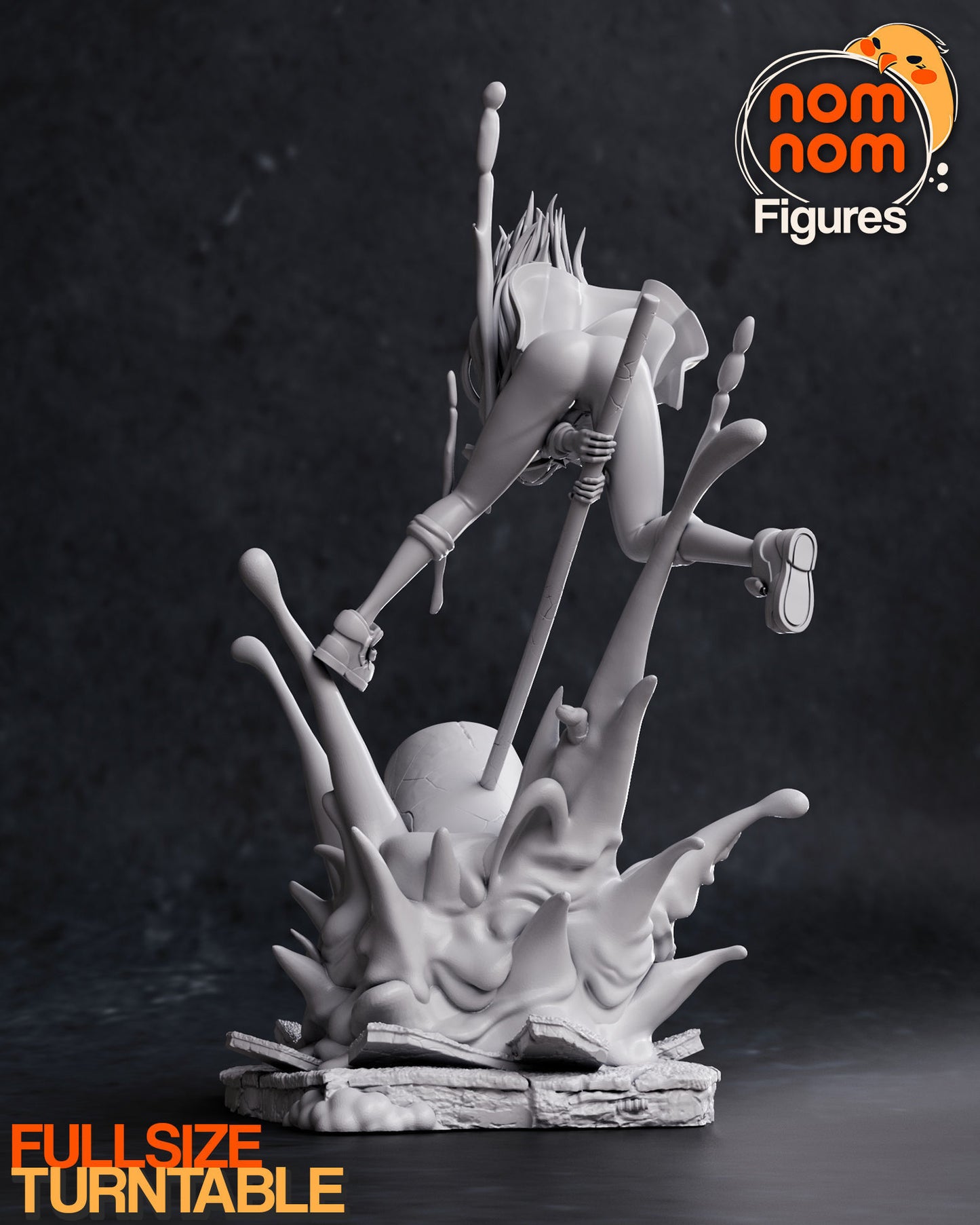 Power | 11.5-Inch Resin Model Kit | DIY Chainsaw Man Blood Fiend