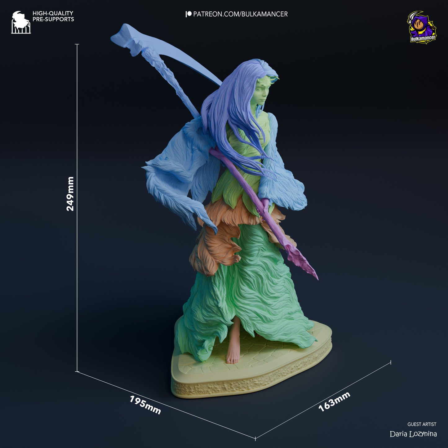 Crossbreed Priscilla | 10-Inch Resin Model Kit | Dark Souls Mistress of the Painted World