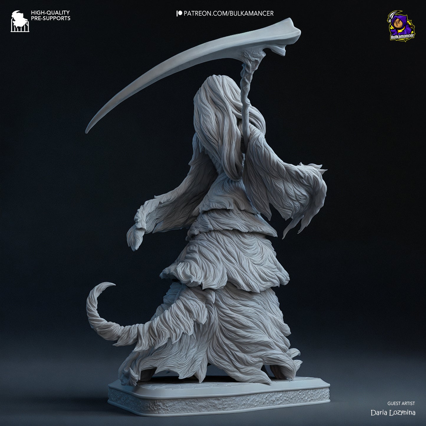 Crossbreed Priscilla | 10-Inch Resin Model Kit | Dark Souls Mistress of the Painted World