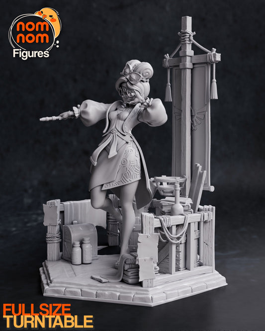 Purah | 9-Inch Resin Model Kit | DIY The Legend of Zelda Genius Inventor
